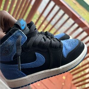 KIDS JORDAN AIR JORDAN 1 RETRO HIGH OG 'ROYAL REIMAGINED’ TODDLER